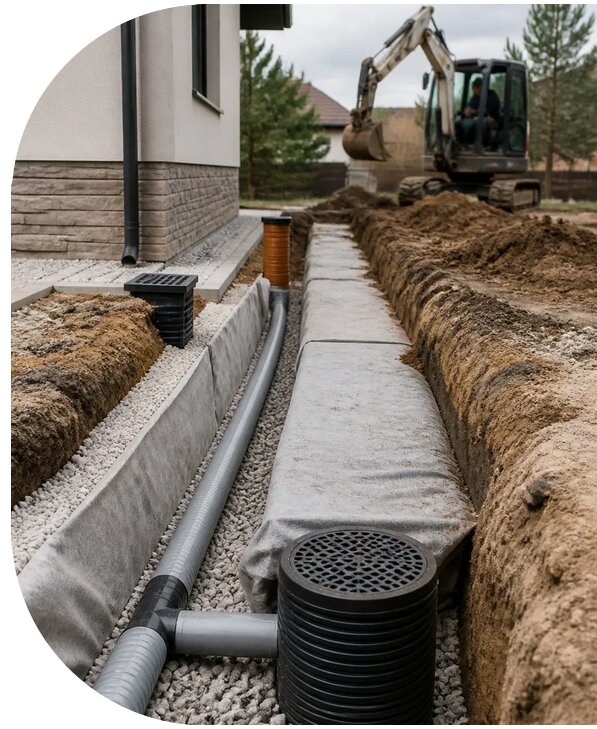 Ливневая канализация под ключ в Новотроицке от 157020 р. | АПаруса-Нвт